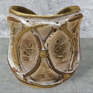 Gekleurde patina ring