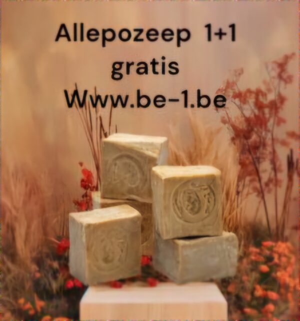 Allepo zeep 95% olijf-en 5% laurierolie