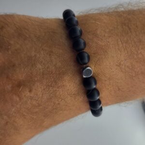 Onyx armbanden   8mm