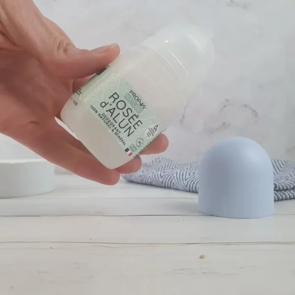 Organische Aluin roldeodorant 50 ml - Afbeelding 2