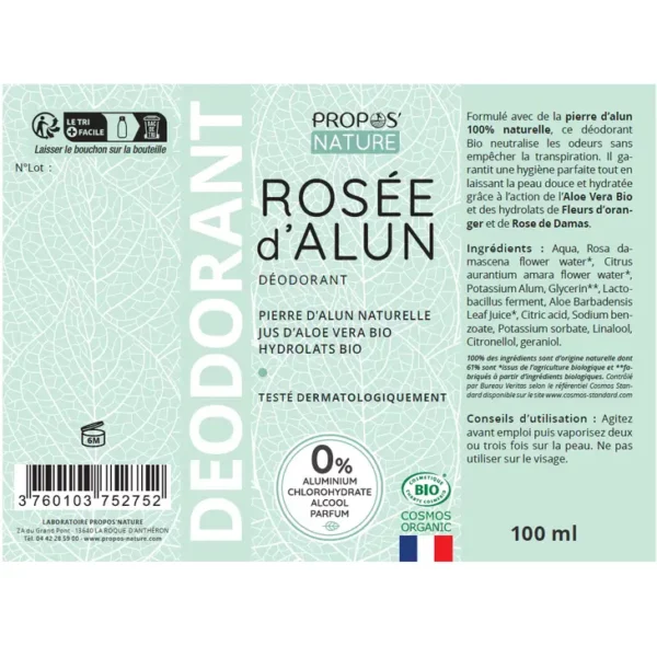 Organische Aluin deodorant - Afbeelding 3