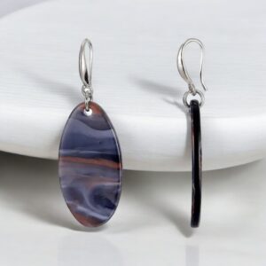Oorbellen van Amadee blauw