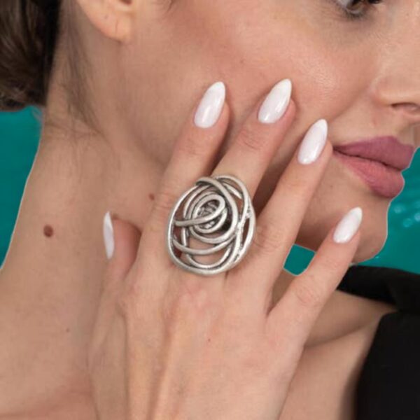 Handgemaakte design ring