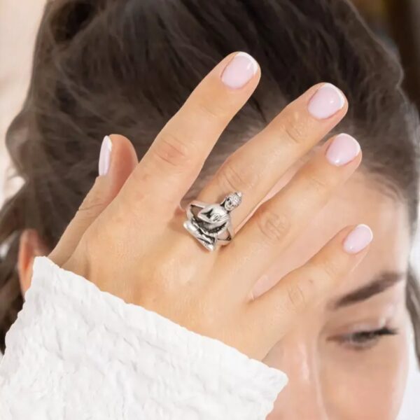 Handgemaakte Boudha ring