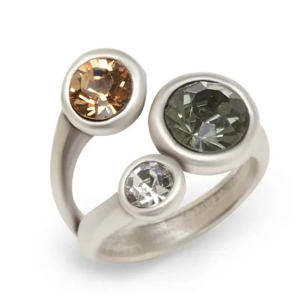 Handgemaakte kristallen ring - Afbeelding 2