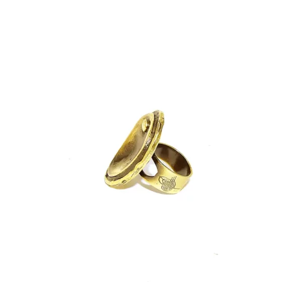 Handgemaakte bronzen ring - Afbeelding 3