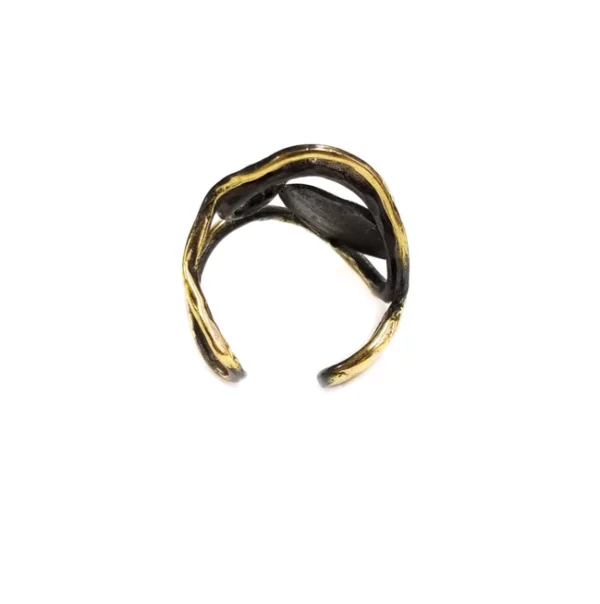 Handgemaakte bronzen ring - Afbeelding 2