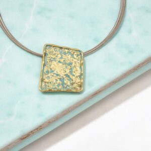 Handgemaakte Mondriaan hanger