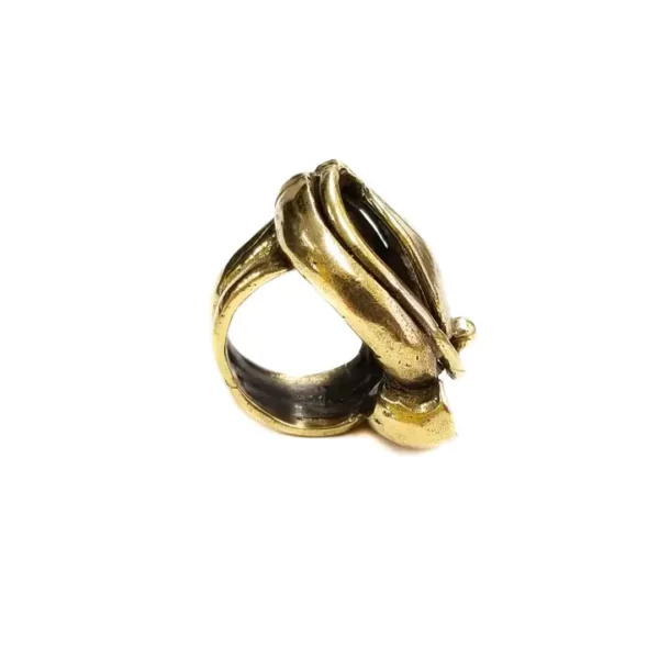 Handgemaakte bronzen ring - Afbeelding 4