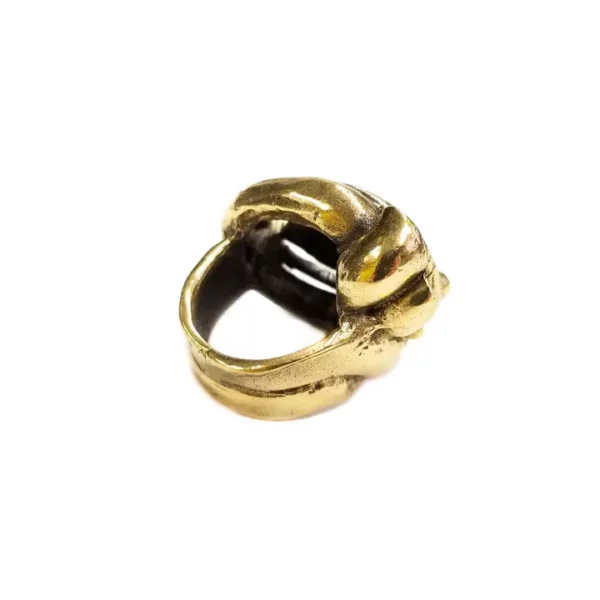 Handgemaakte bronzen ring - Afbeelding 2