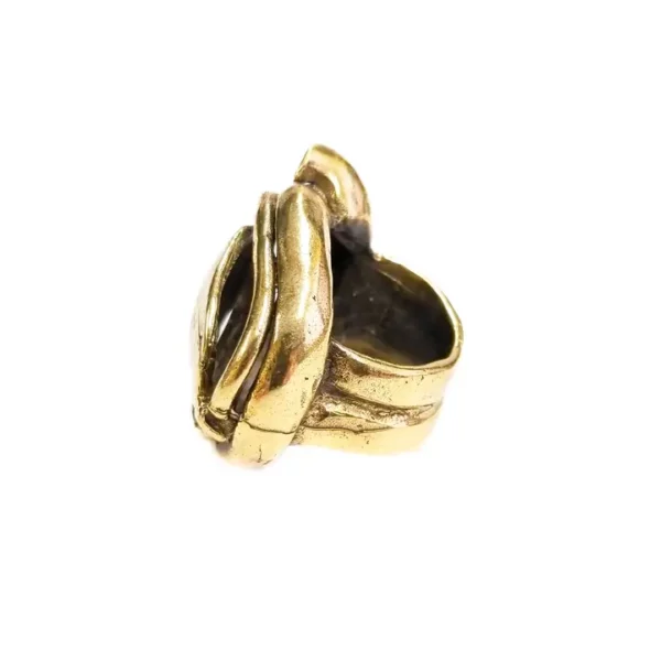 Handgemaakte bronzen ring - Afbeelding 3