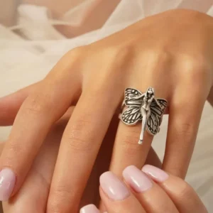 Handgemaakte design engel ring