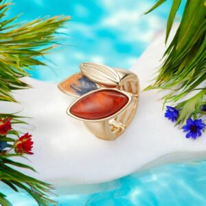 Elfried elastische ring veelkleurig