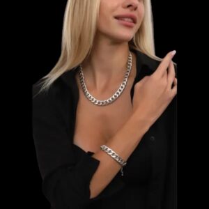 Halsketting met gratis armband